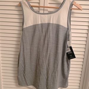 NWT Smart Wool Gray Exploration Tank - XL